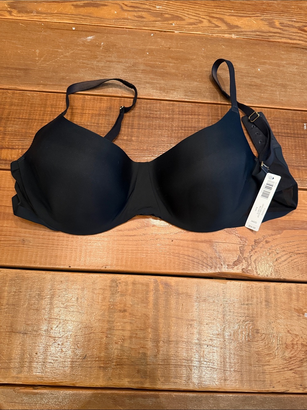 Soma Black Seamless Molded Cup Bra